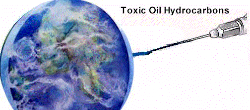 toxic introvenous infusion of oil hydrocarmons 