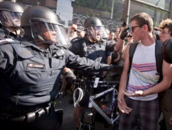 Unarmed Civilians Tried To Raise Their Voices at G20 Summit In Toronto